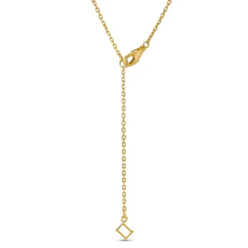 Magen Azure 1.45 Carat Turquoise & Diamond Star of David Pendant Necklace in 18K Gold — view 3