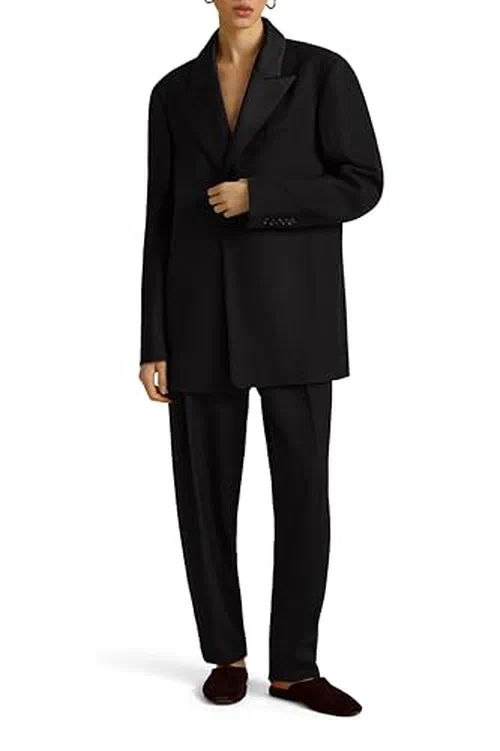 Marina Moscone, Boyfriend Blazer with Belt