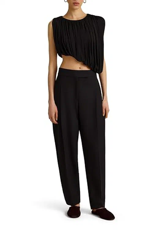 Marina Moscone, Draped Jersey Top