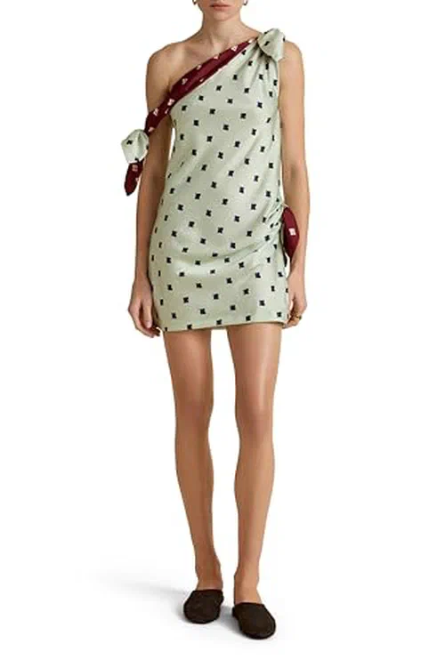 Marina Moscone, Floral Tabard Tie Tunic