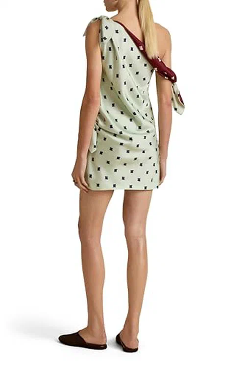 Marina Moscone, Floral Tabard Tie Tunic — view 3