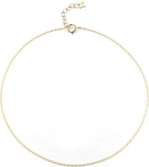 Mateo New York, 14K Gold Chain Anklet