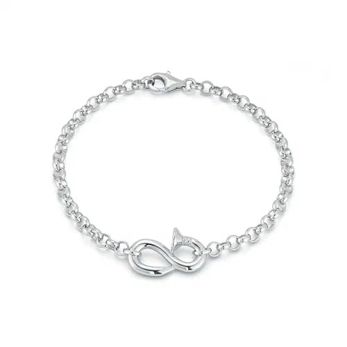 MATEO New York, Bent Nail Chain Bracelet