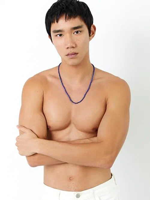 MATEO New York, Classic Bead Necklace, Lapis — view 3