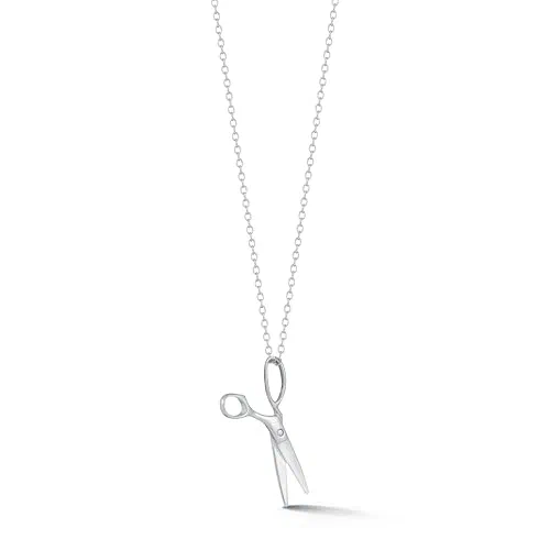 Mateo New York, Scissor Necklace