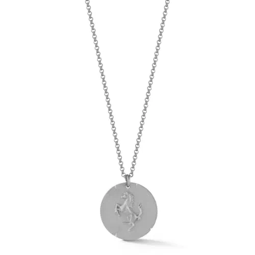 MATEO NEW YORK, Stallion Coin Necklace