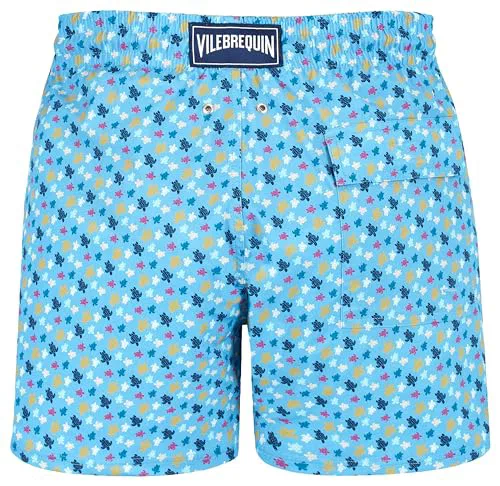 Men Stretch Swim Shorts Micro Ronde Des Tortues Rainbow, XS — view 2