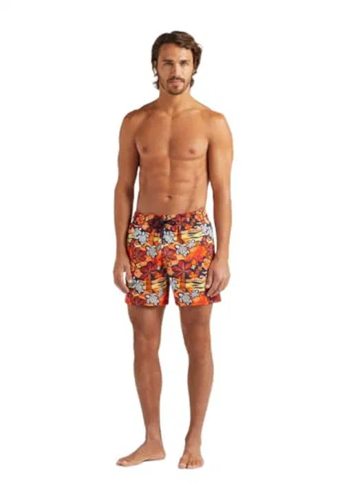 Men Stretch Swim Trunks Monoi, S — view 3