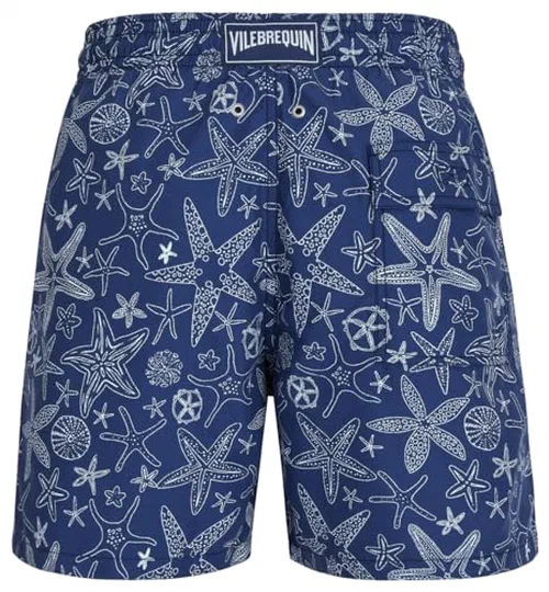 Men Swim Trunks Starlette Bicolores,S,Encre — view 2