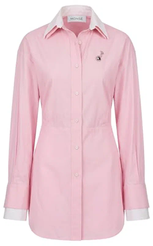 MONSE, Back Bunny Ear-Tied Dress