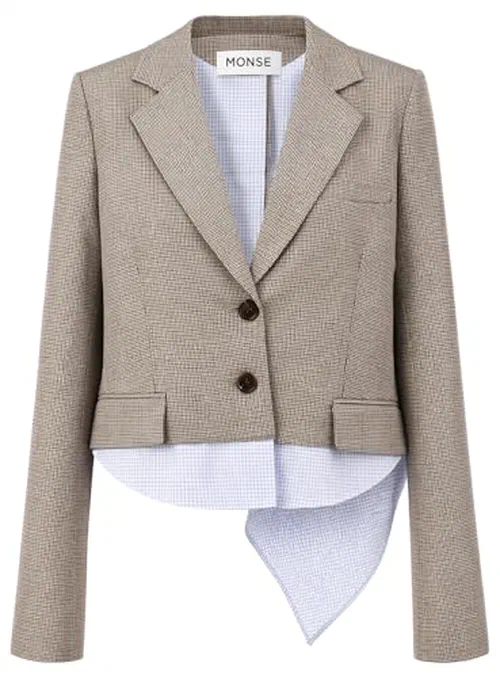 MONSE, Back Cascade Blazer Jacket