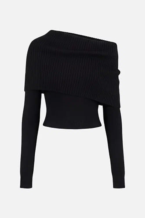 MONSE, Fold-Over Backless Knit, L