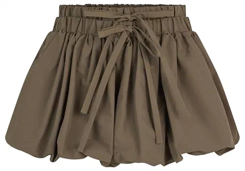 MONSE, Fold-Up Ruched Bubble Skirt