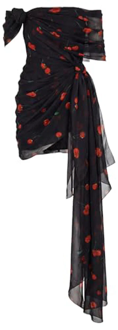 MONSE, Printed Chiffon Dress
