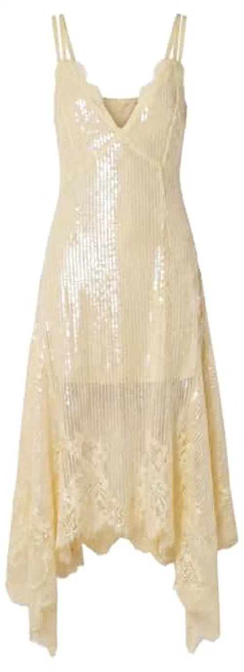 MONSE, Sequin Laced Dress