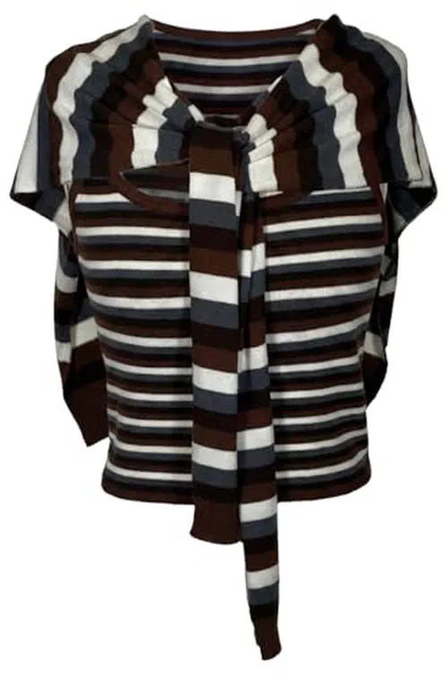 MONSE, Striped Combo Cardigan
