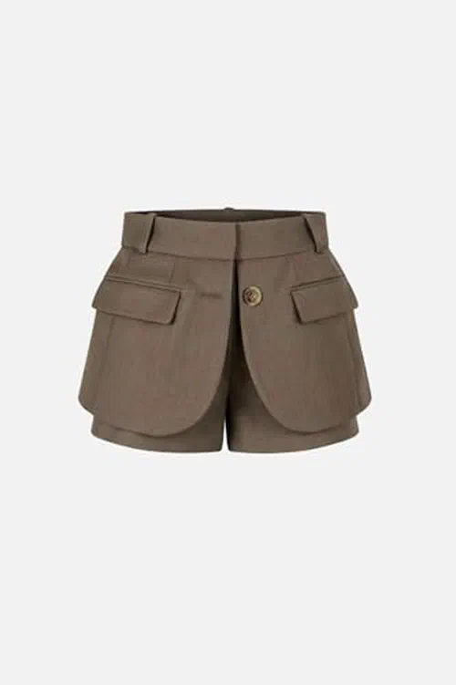 MONSE, Wool Jacket Hem Short