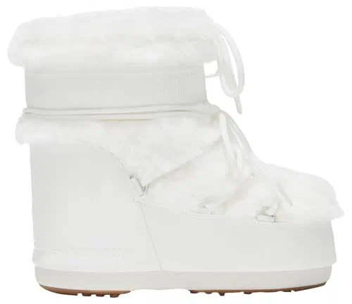 Moon Boot, Icon Low Faux Fur Slip On Unisex Snow Boots, M9-10.5, W10-11.5