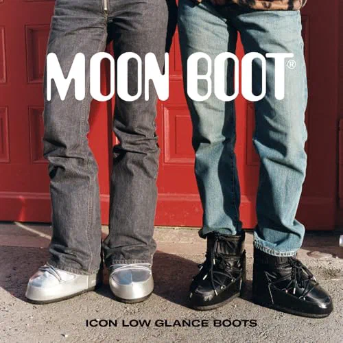 Moon Boot, Icon Low Glance Insulated Unisex Snow Boots, M9-10.5, W10-11.5 — view 2