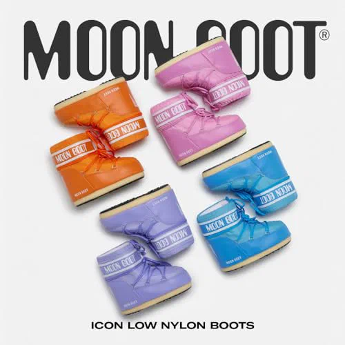Moon Boot, Icon Low Insulated Slip On Unisex Snow Boots, M11.5-13, W12.5-14 — view 2