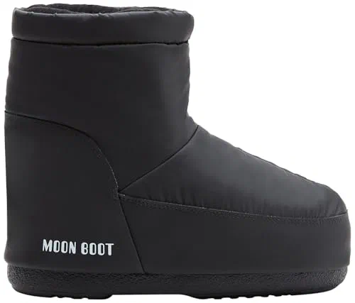 Moon Boot, Icon Low No Lace Rubber Insulated Unisex Snow Boots, M11.5-13, W12.5-14