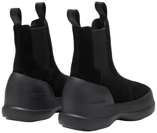Moon Boot, Luna Water-Repellent Suede Unisex Chelsea Boots, M8.5, W9.5 — view 2