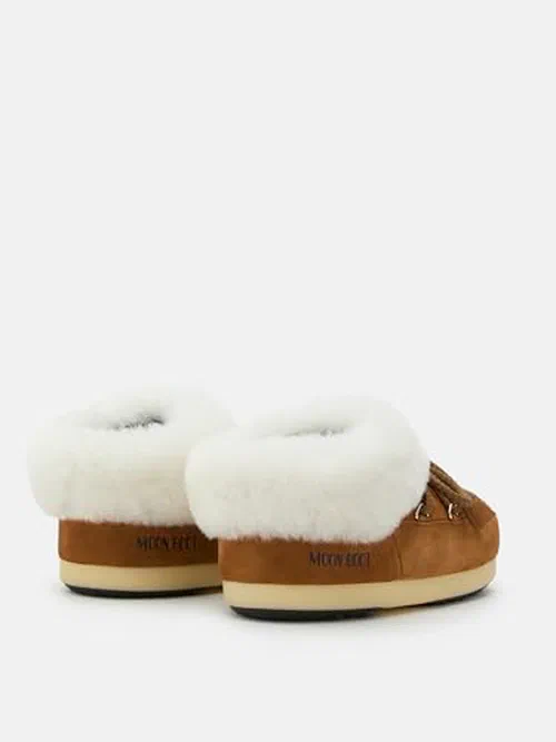 Moon Boot Unisex EVX Mule Suede, Cognac - 4.5-5.5 Women/3.5-4.5 Men — view 2