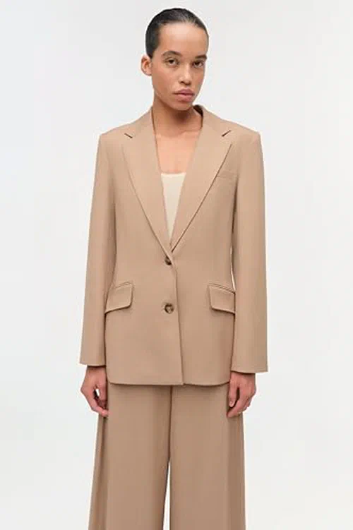 Moren Pleated Back Blazer — view 3