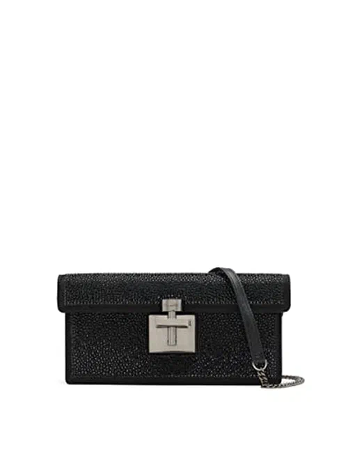 Oscar de la Renta, Crystal Pave Alibi Clutch
