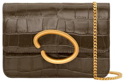 Oscar De La Renta Embossed O Pochette, OS
