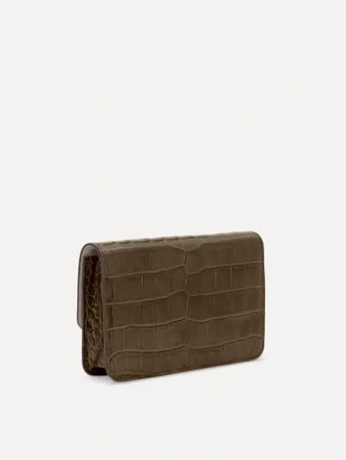 Oscar De La Renta Embossed O Pochette, OS — view 3