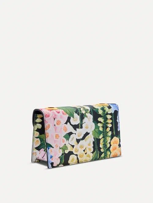 Oscar de la Renta, Foxglove Printed TRO Bag, OS — view 3