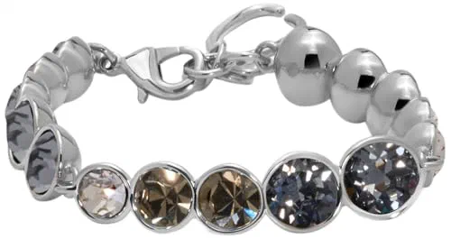 Oscar de la Renta, Gradient Rhinestone Strand Bracelet