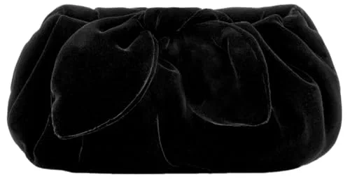 Oscar de la Renta, Mini Velvet Bow Clutch — view 3