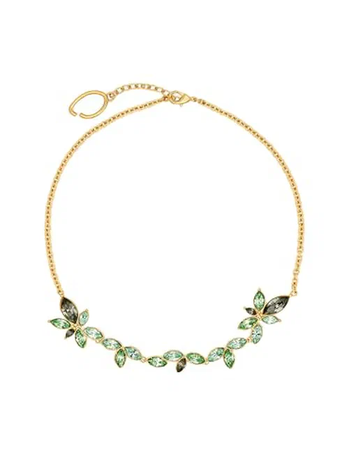 Oscar de la Renta, Navette Crystal Necklace