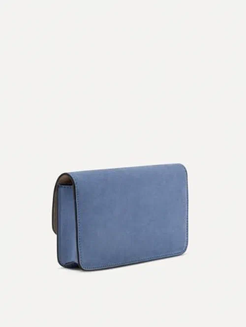 Oscar de la Renta, O Pochette in Suede, OS — view 3