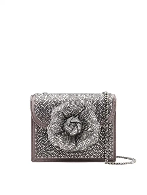Oscar de la Renta, Pave Crystal Mini TRO Bag