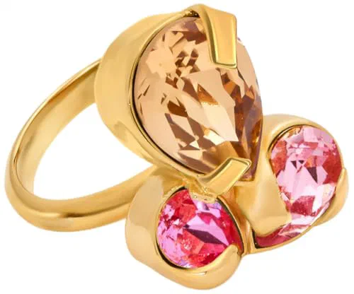 Oscar de la Renta, Pear-Cut Cluster Ring