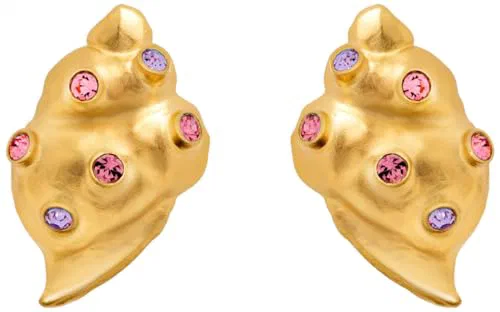 Oscar de la Renta, Seashell Earrings