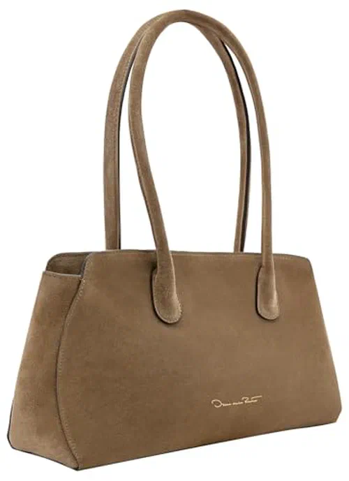 Oscar de la Renta, The Aster in Suede — view 3