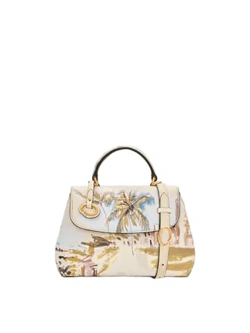 Oscar de la Renta, The Mini Poppy Bag, Honey