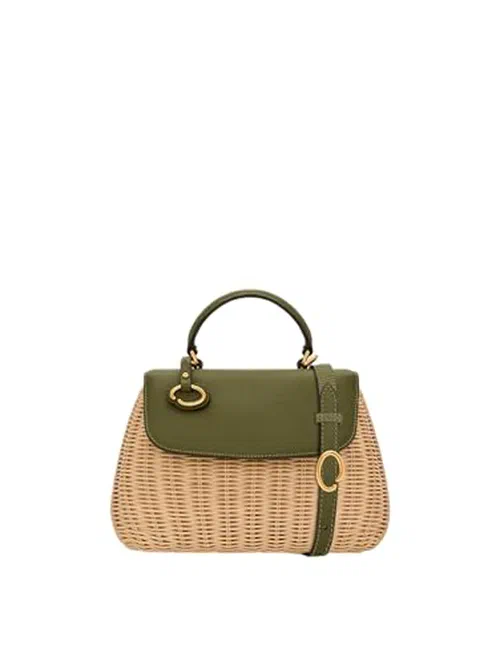 Oscar de la Renta, The Mini Poppy in Wicker
