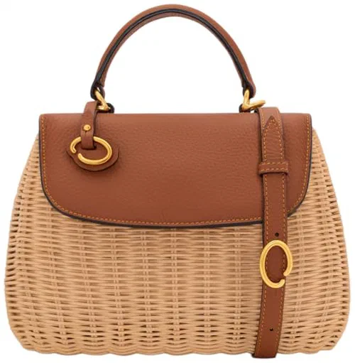 Oscar de la Renta, The Mini Poppy In Wicker, OS