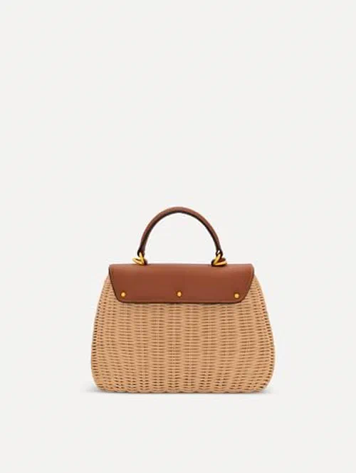 Oscar de la Renta, The Mini Poppy In Wicker, OS — view 3