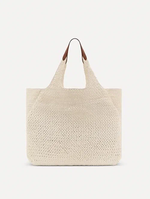 Oscar de la Renta, The Topaz In Crochet Raffia, OS — view 3