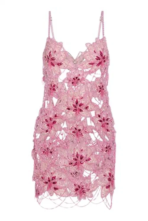 PATBO, Amelia Embroidery Mini Dress
