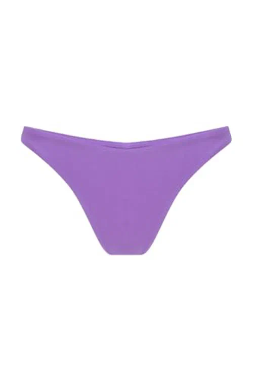 PATBO, Aurora Lycra Lotus Flower Bikini Bottom Lilac, M