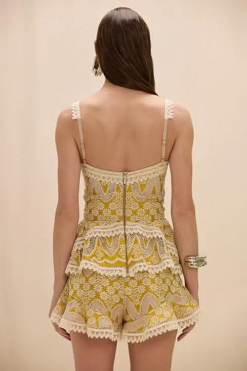 PATBO, Bertha Lace Short — view 3