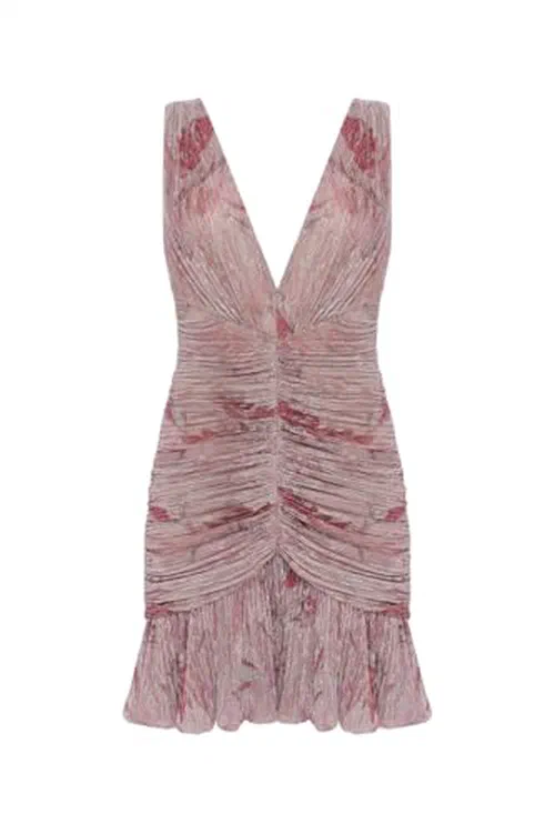 PATBO, Feathers Mini Dress