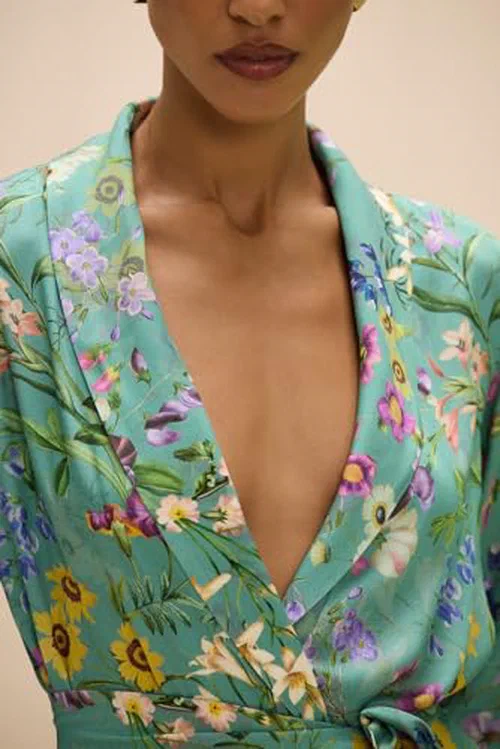 PATBO, Heather Pajama Turquoise, S — view 3